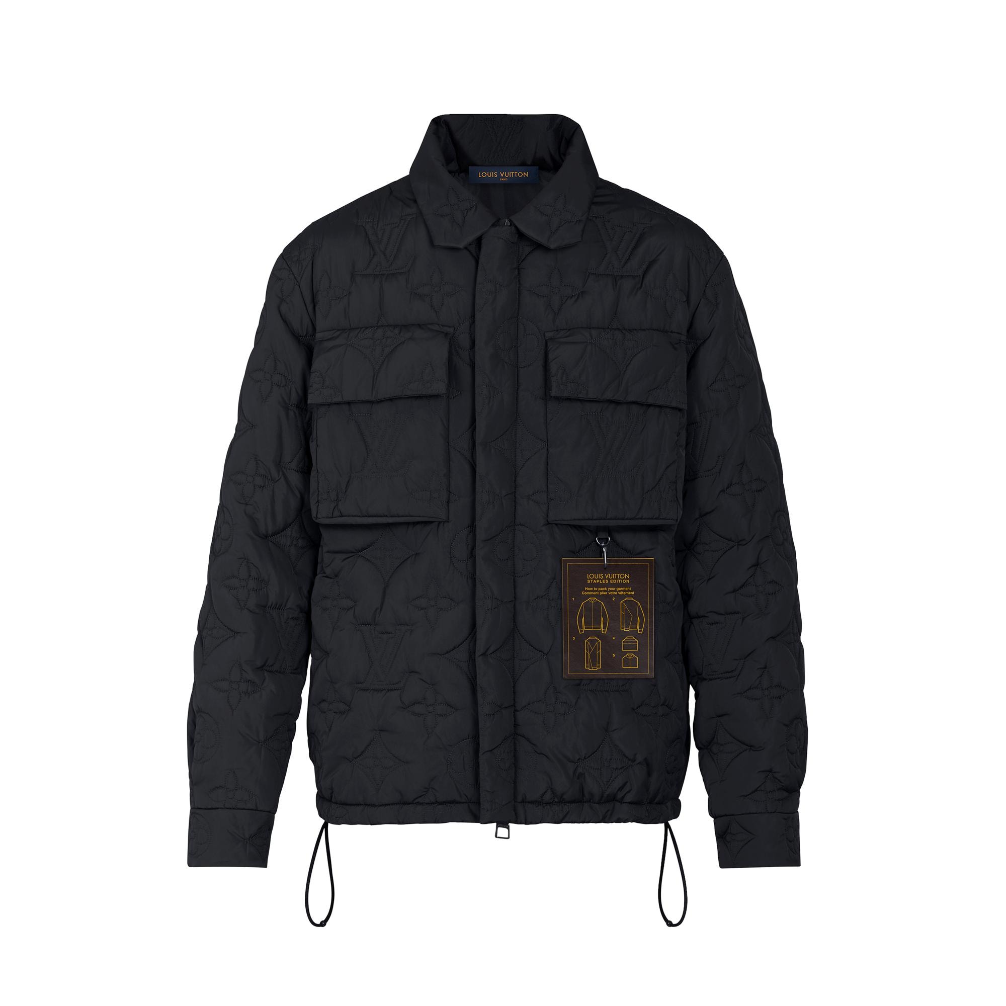 Monogram Light Padded Blouson Luxury Outerwear and Coats Ready to Wear Men LOUIS VUITTON